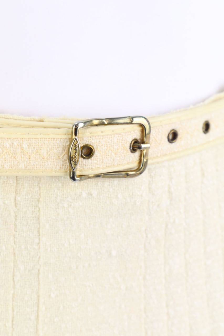Carou VINTAGE Strickrock Mit Streifen