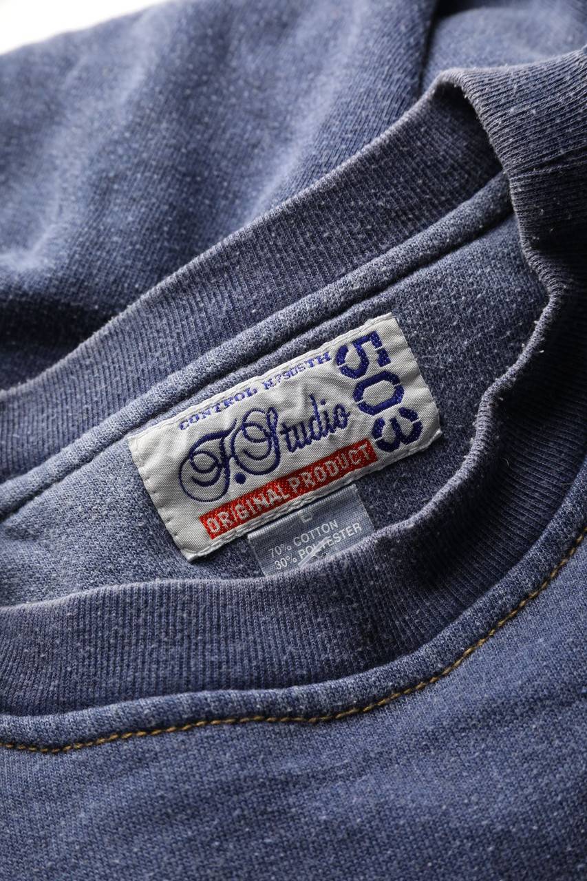 Carou VINTAGE Sweatshirt Mit Logo-Print