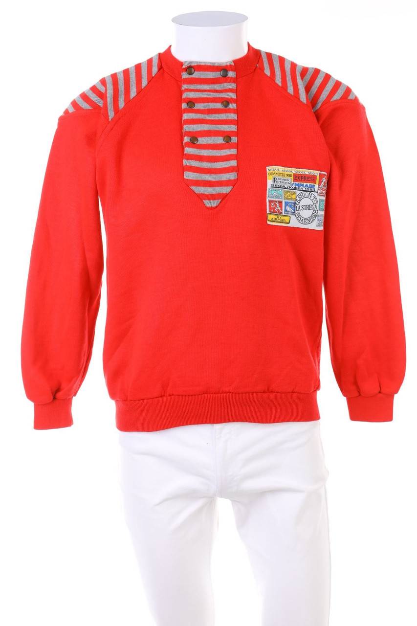 Carou VINTAGE Sweatshirt mit Patches