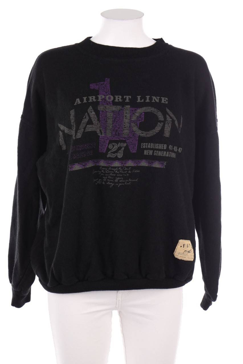 Carou VINTAGE Sweatshirt mit Statement-Print
