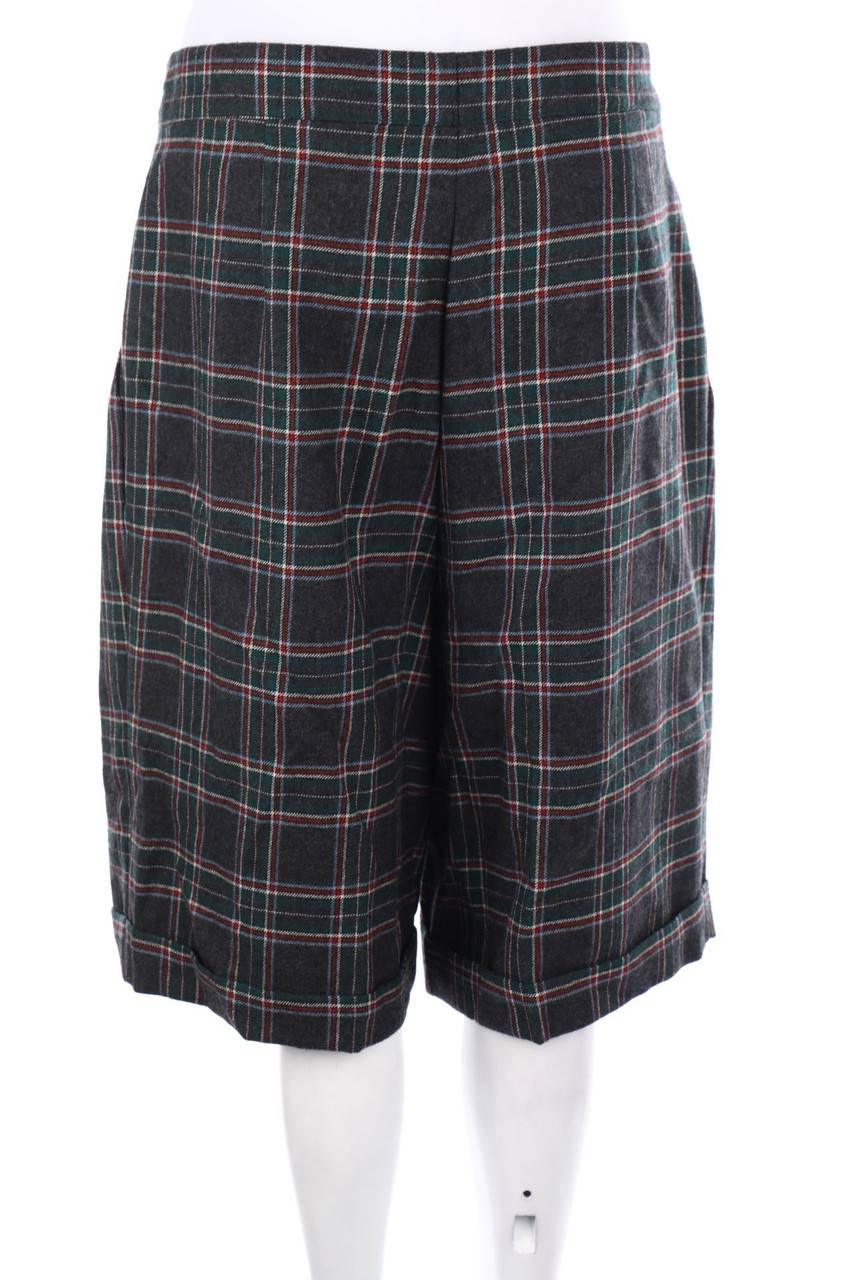 Carou VINTAGE Tartan-Shorts Aus Wolle