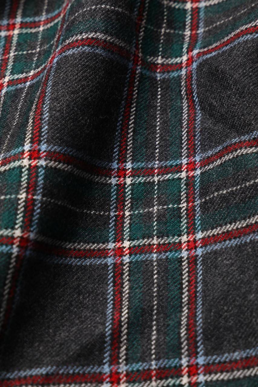 Carou VINTAGE Tartan-Shorts Aus Wolle