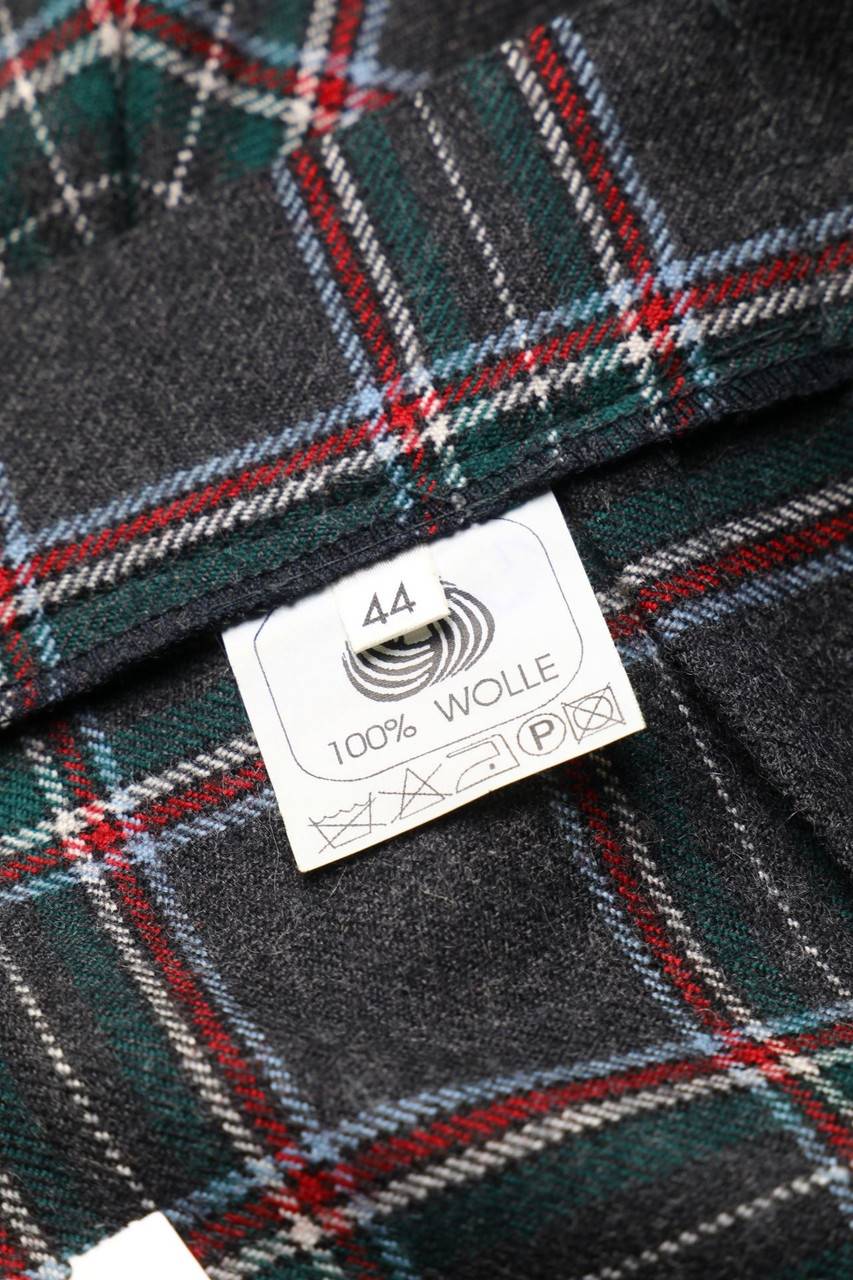 Carou VINTAGE Tartan-Shorts Aus Wolle