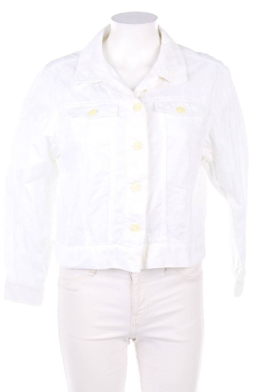 Carou VINTAGE-TEIL Jeans-Jacke mit Stickereien