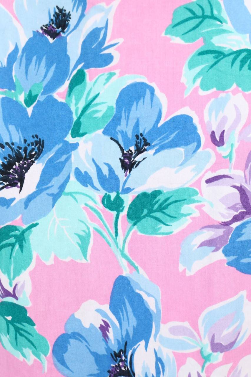 Carou VINTAGE Träger-Kleid Mit Blumen-Print