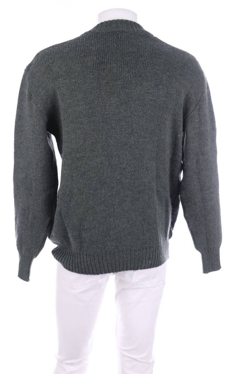 Carou VINTAGE Troyer-Pullover Aus Schurwoll-Mix