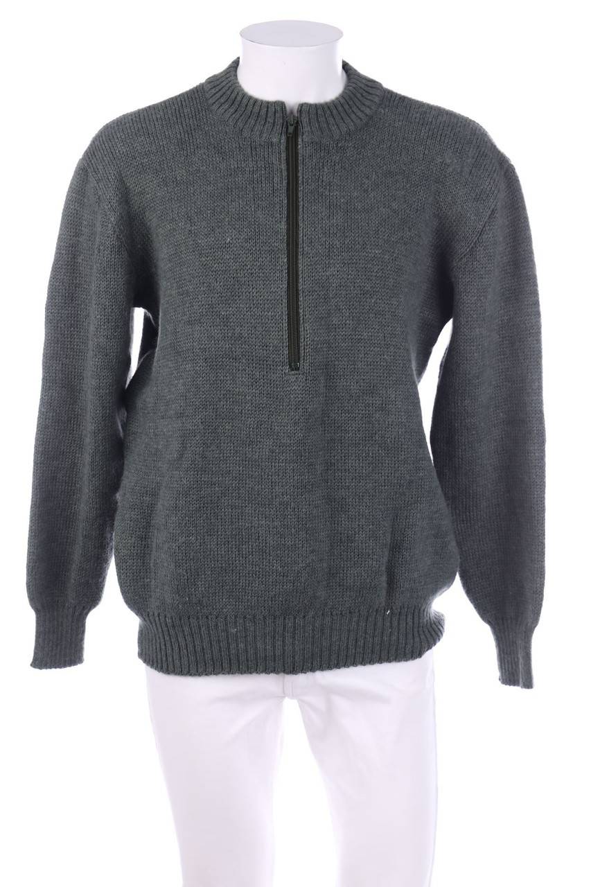 Carou VINTAGE Troyer-Pullover aus Schurwoll-Mix