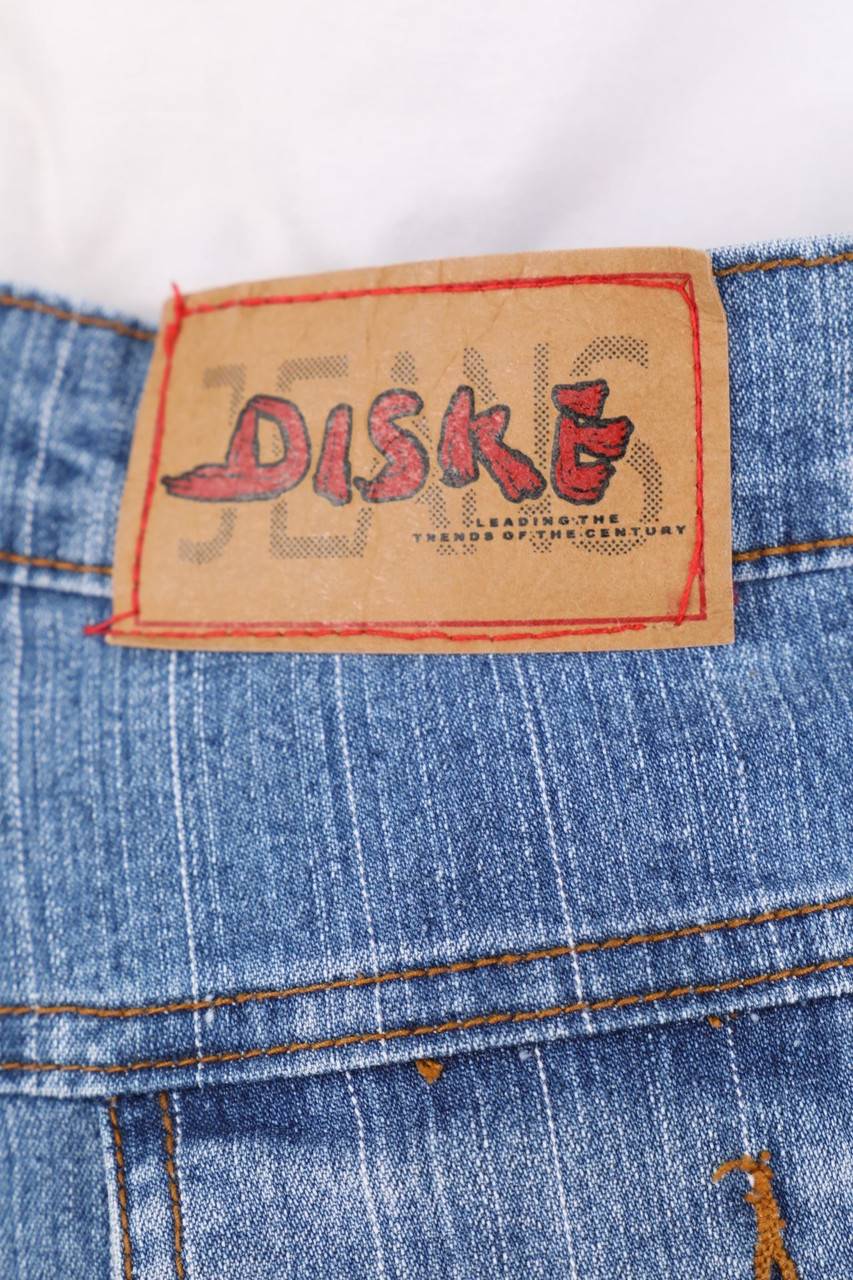 Carou VINTAGE Used Look Flared-Jeans