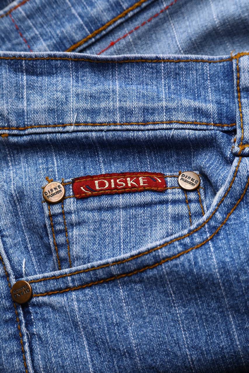 Carou VINTAGE Used Look Flared-Jeans