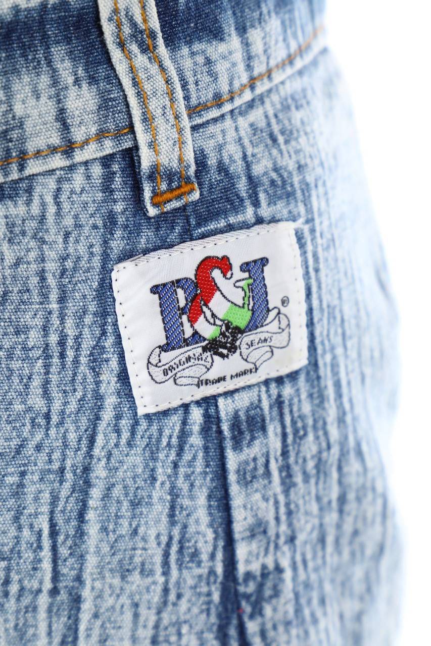 Carou VINTAGE Used Look-Jeansrock