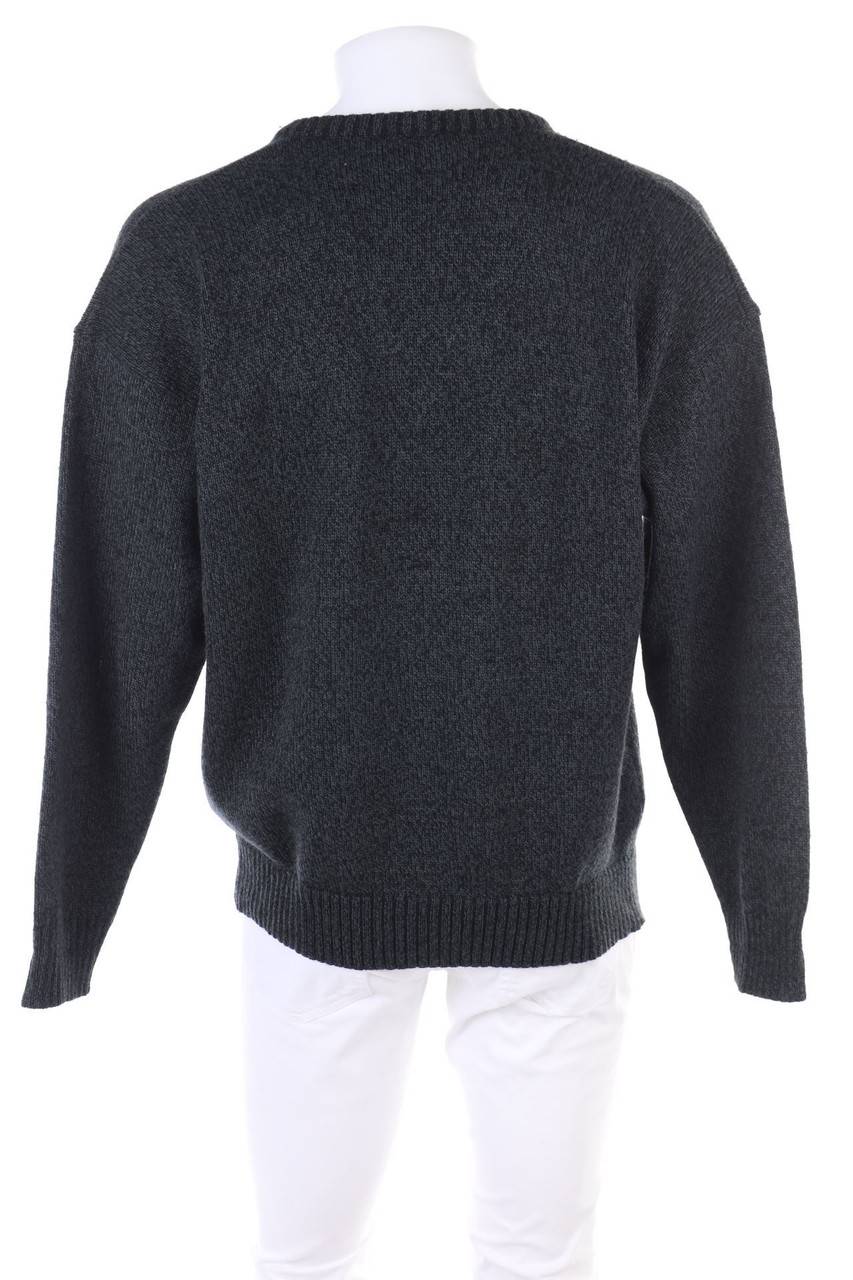 Carou VINTAGE V-Neck-Pullover Aus Woll-Mix