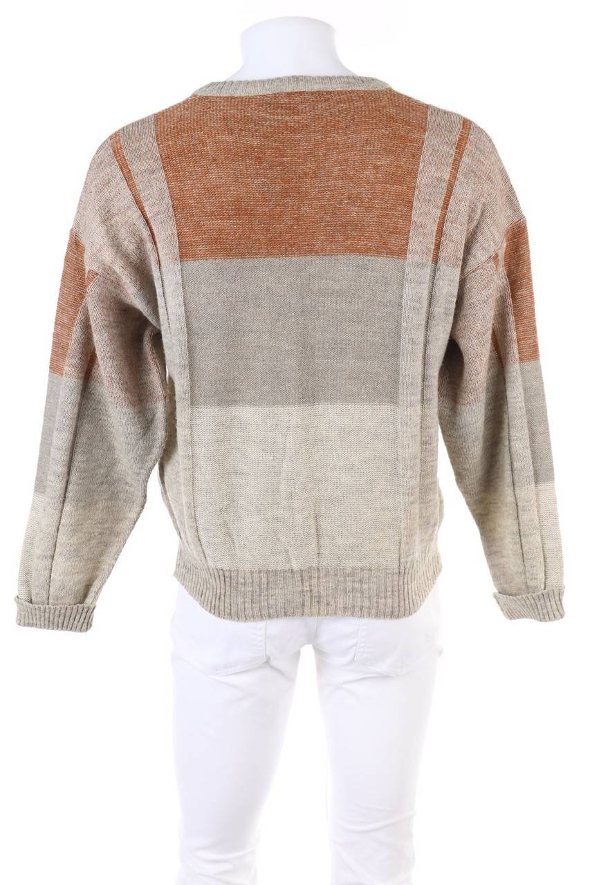 Carou VINTAGE V-Neck-Pullover Mit Mohair