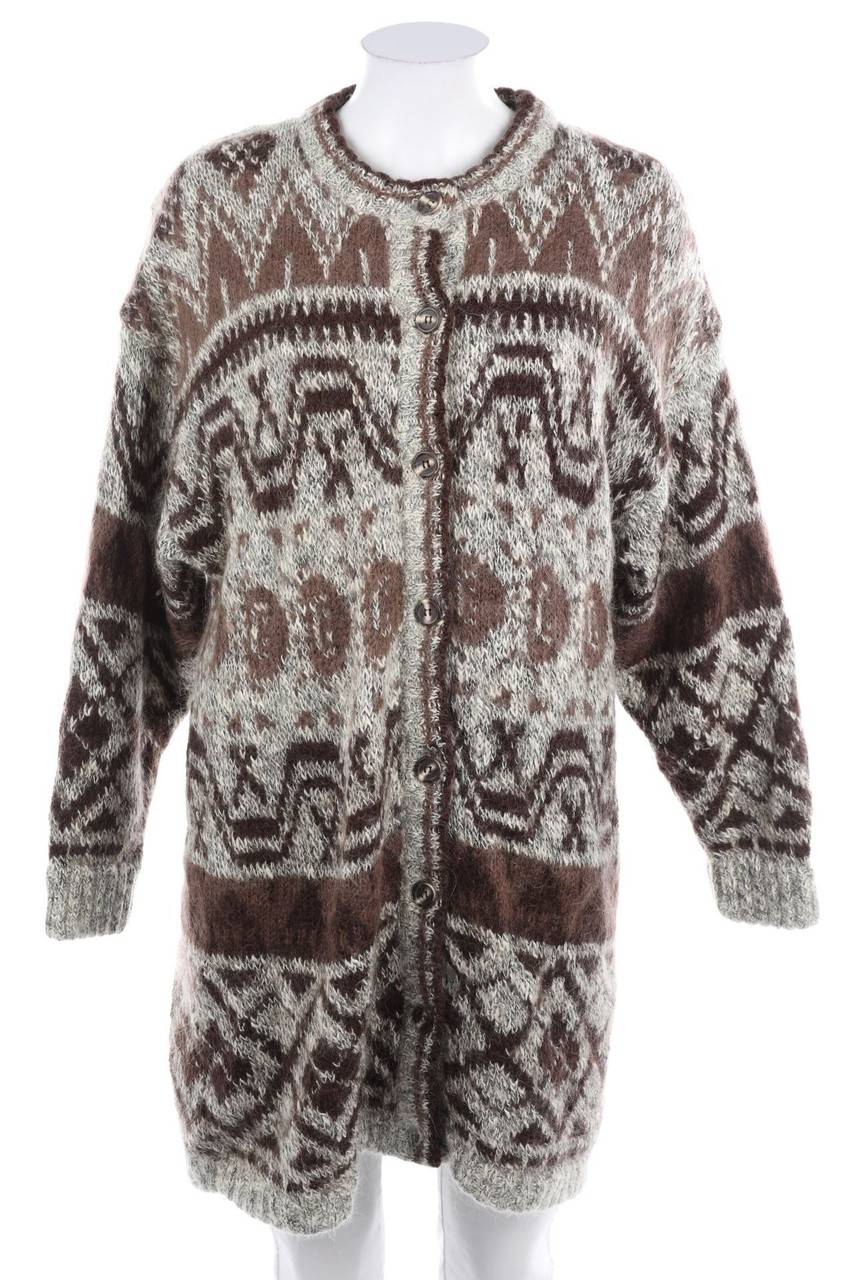 Carou VINTAGE Vintage-Cardigan aus Mohair-Mix