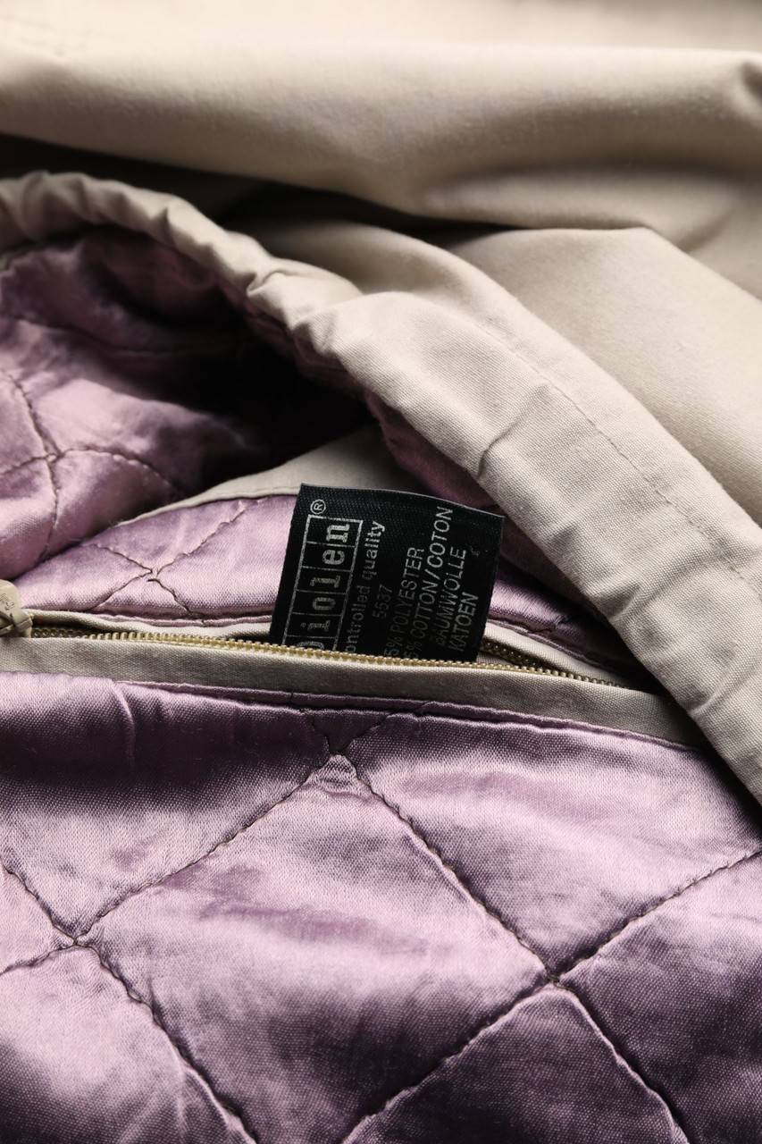 Carou VINTAGE Vintage-Jacke Aus Baumwoll-Mix