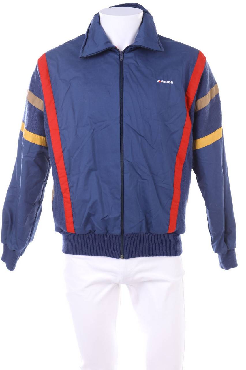 Carou VINTAGE Vintage-Sport-Jacke mit Streifen