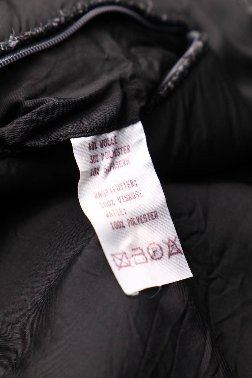 Carou VINTAGE Wattierte Jacke Aus Woll-Mix