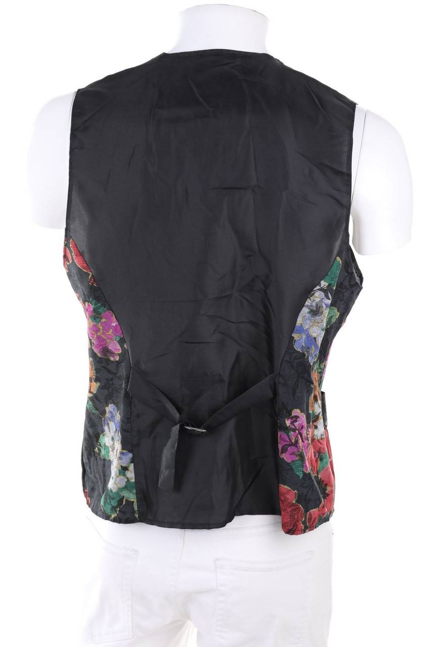 Carou VINTAGE Weste Mit Blumen-Print