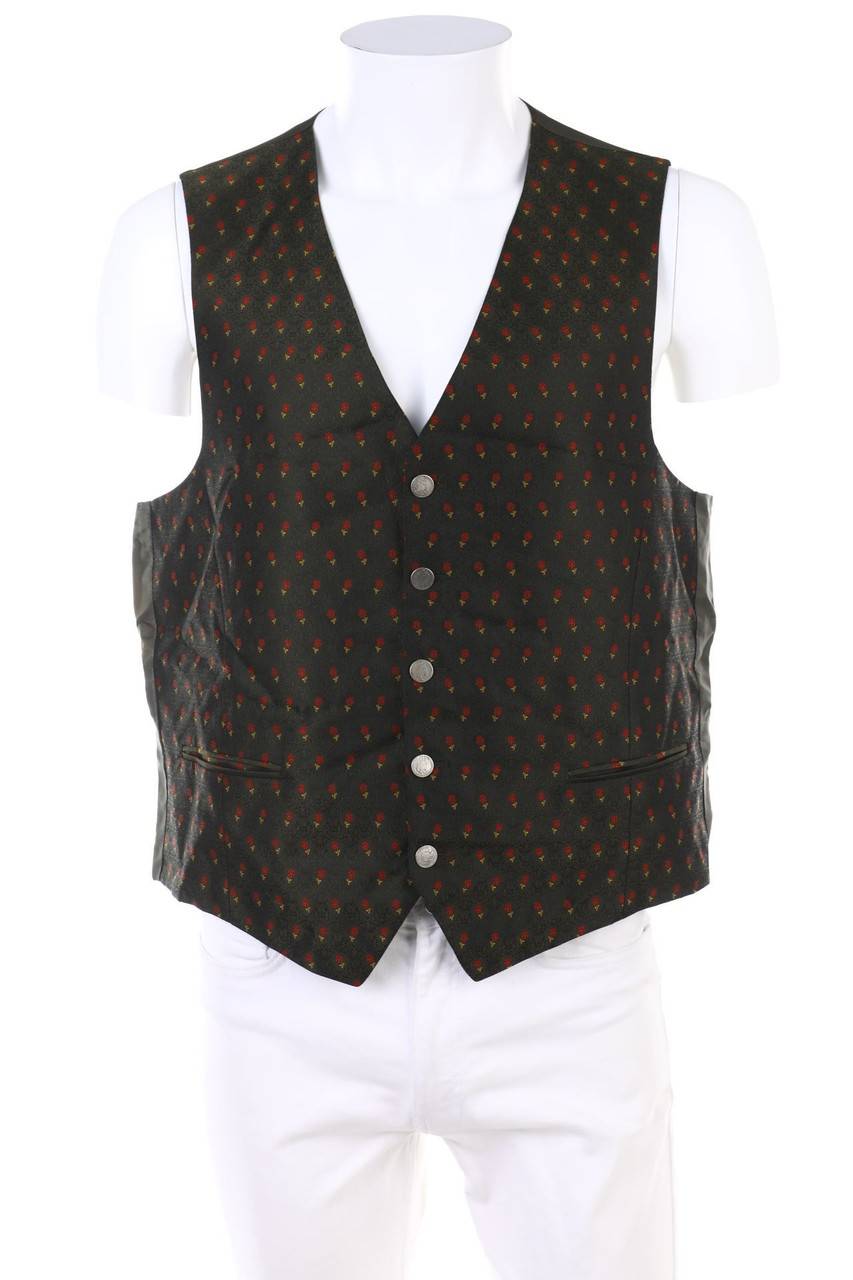 Carou VINTAGE Weste mit Blumen-Print