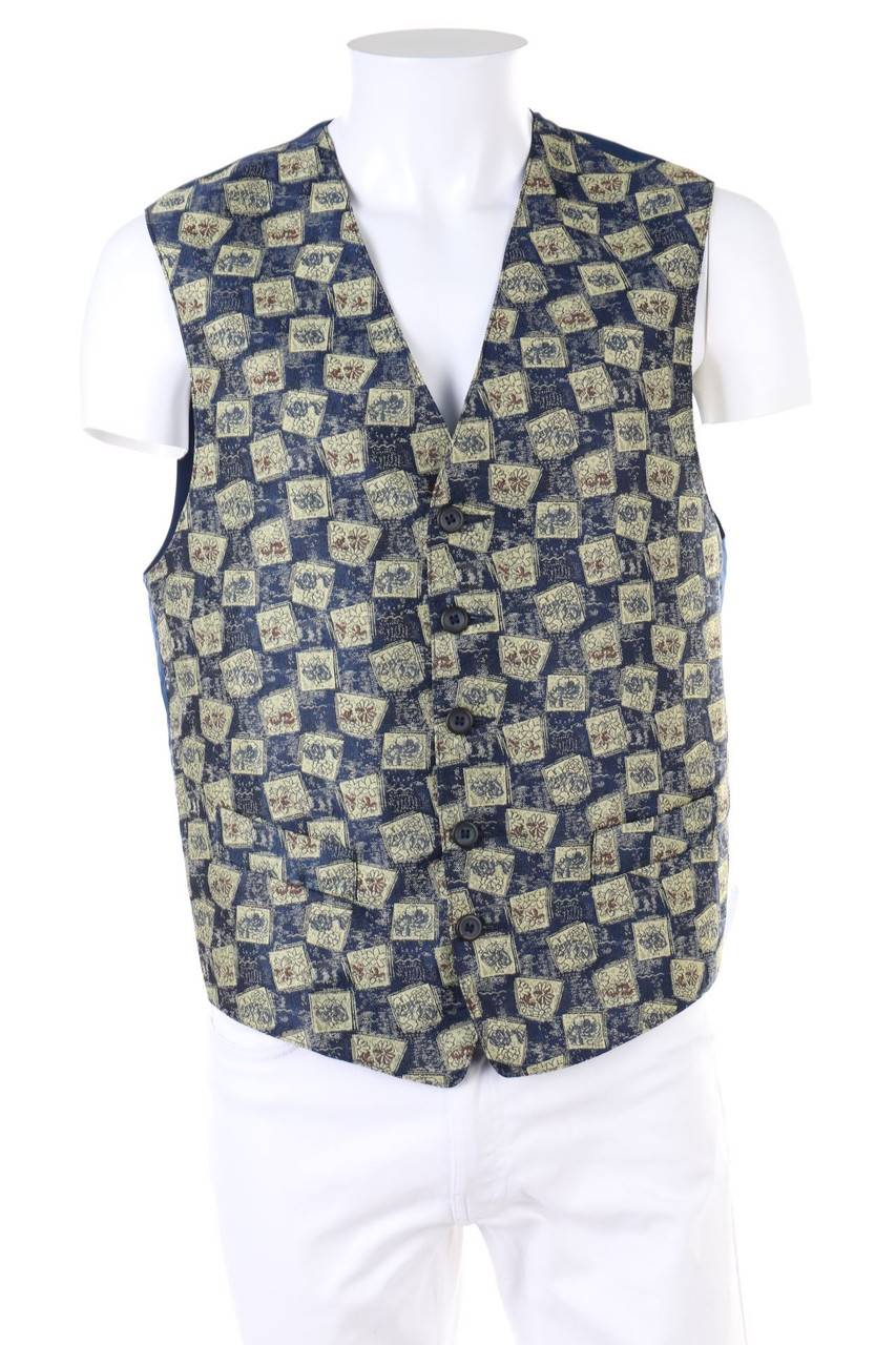 Carou VINTAGE Weste mit Blumen-Print