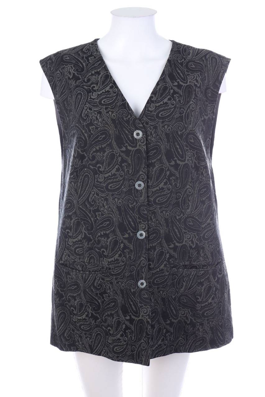 Carou VINTAGE Weste mit Paisley-Print