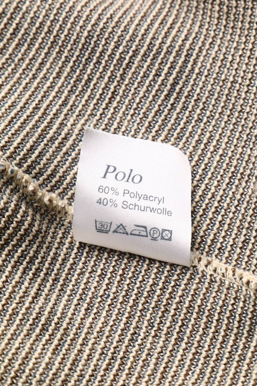 Carou VINTAGE Weste Mit Print Aus Schurwoll-Mix