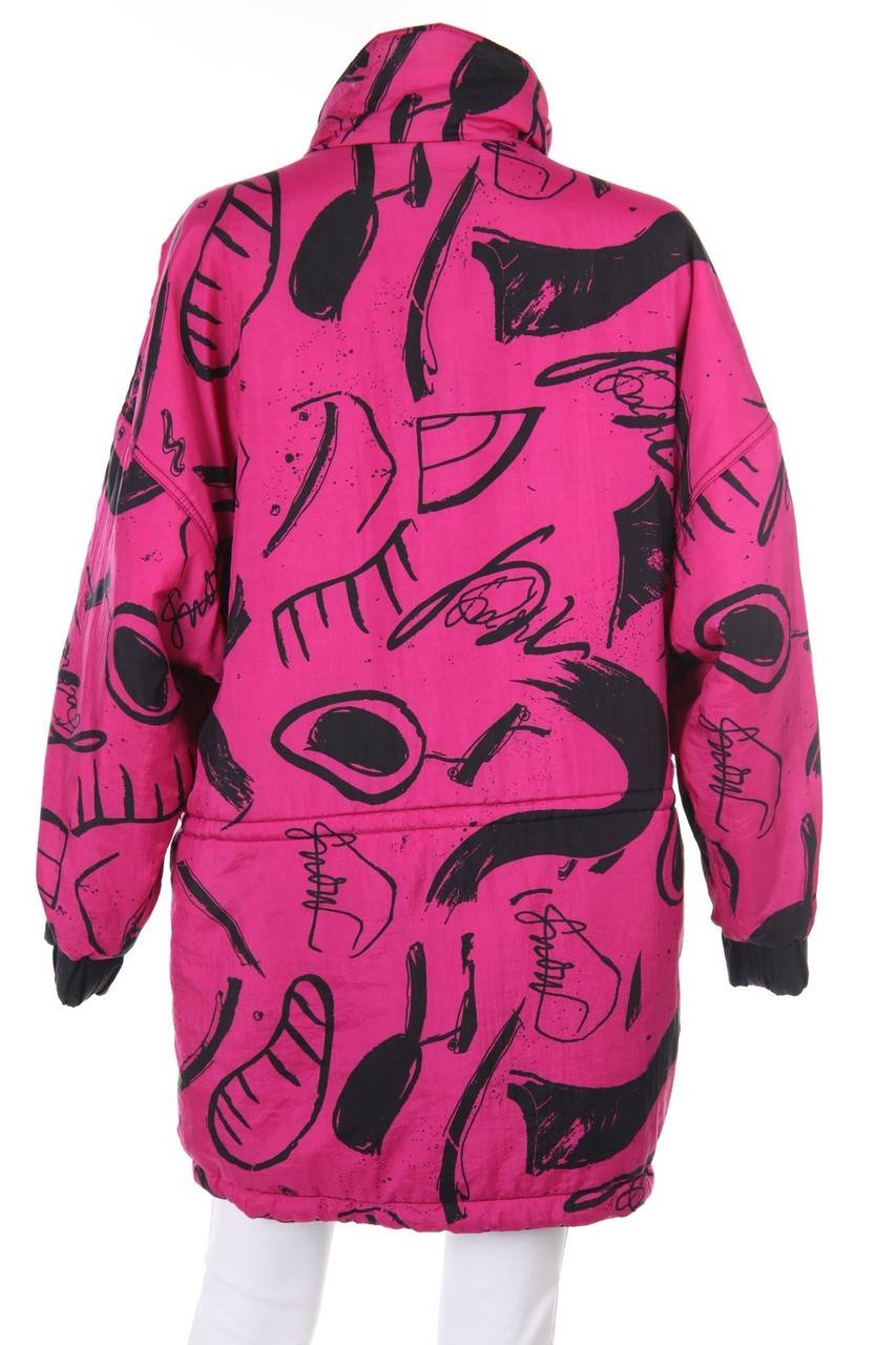 Carou VINTAGE Winter-Jacke Mit Print