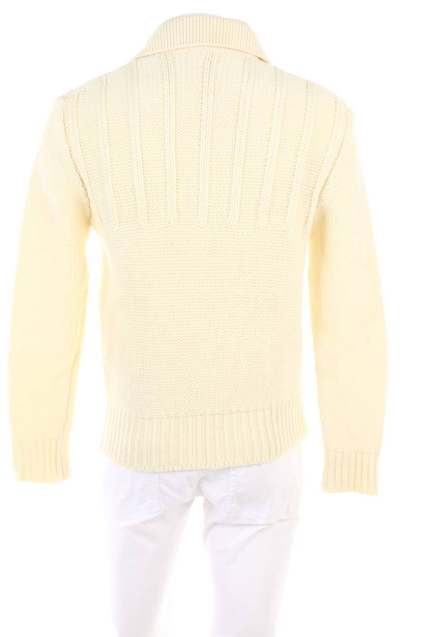 Carou VINTAGE Zipper-Cardigan Aus Schurwoll-Mix