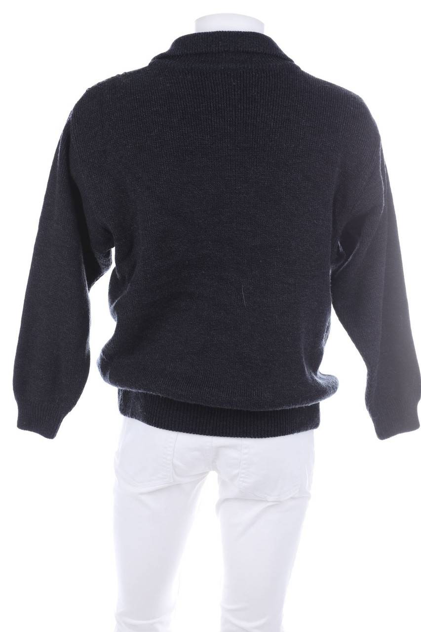 Carou VINTAGE Zipper-Cardigan Mit Muster
