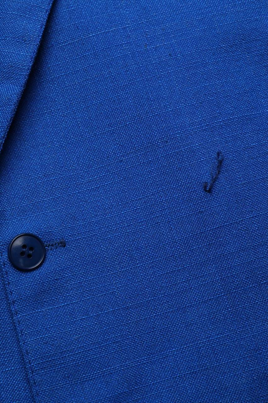 Carou VINTAGE Zweireiher-Blazer Mit Falten