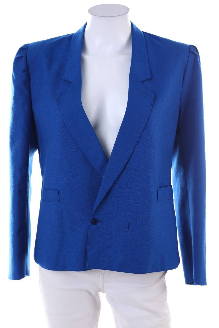 Carou VINTAGE Zweireiher-Blazer mit Falten