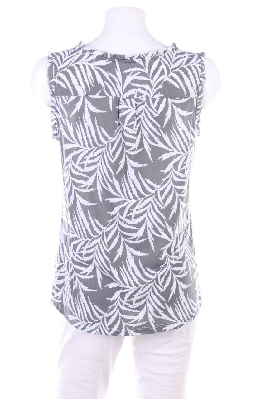 Carou Vivance Collection Top Mit Tropical Print