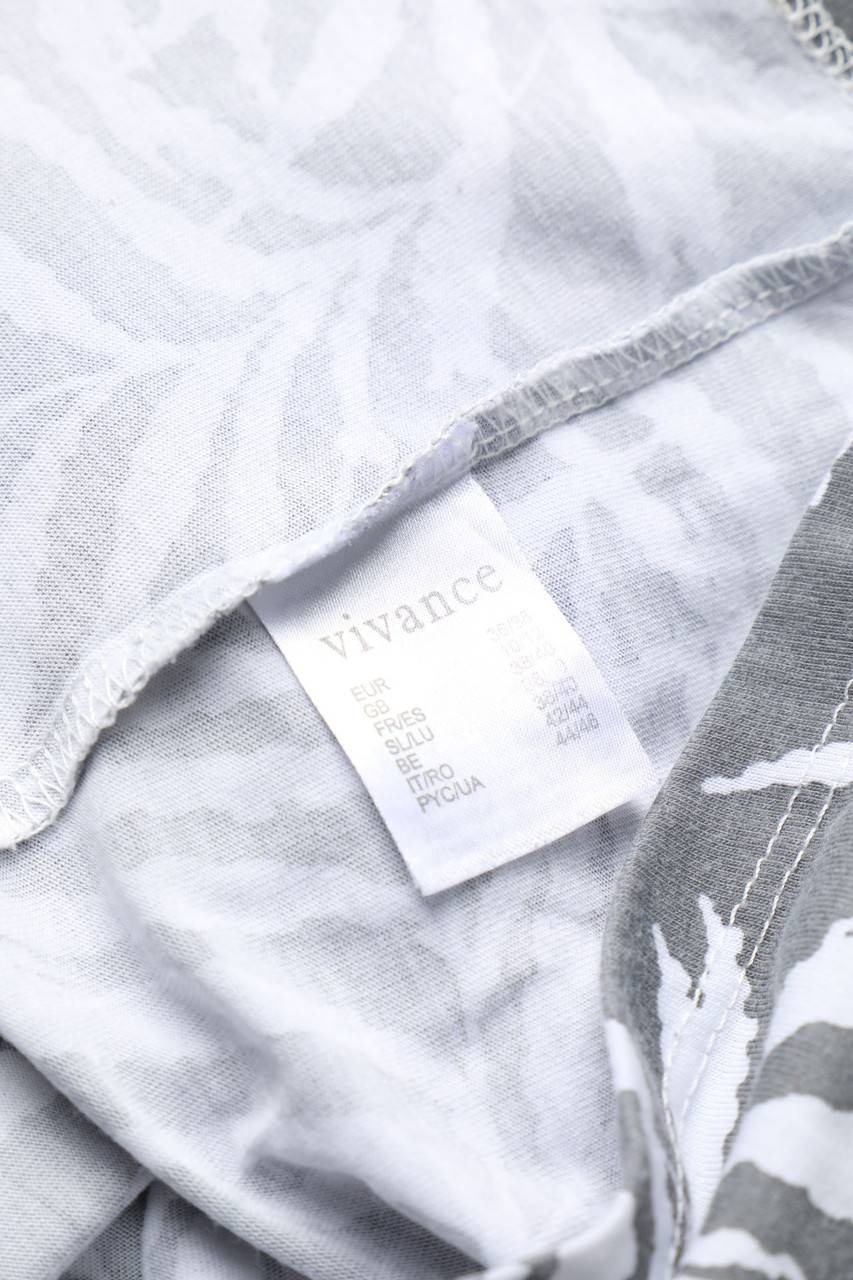 Carou Vivance Collection Top Mit Tropical Print