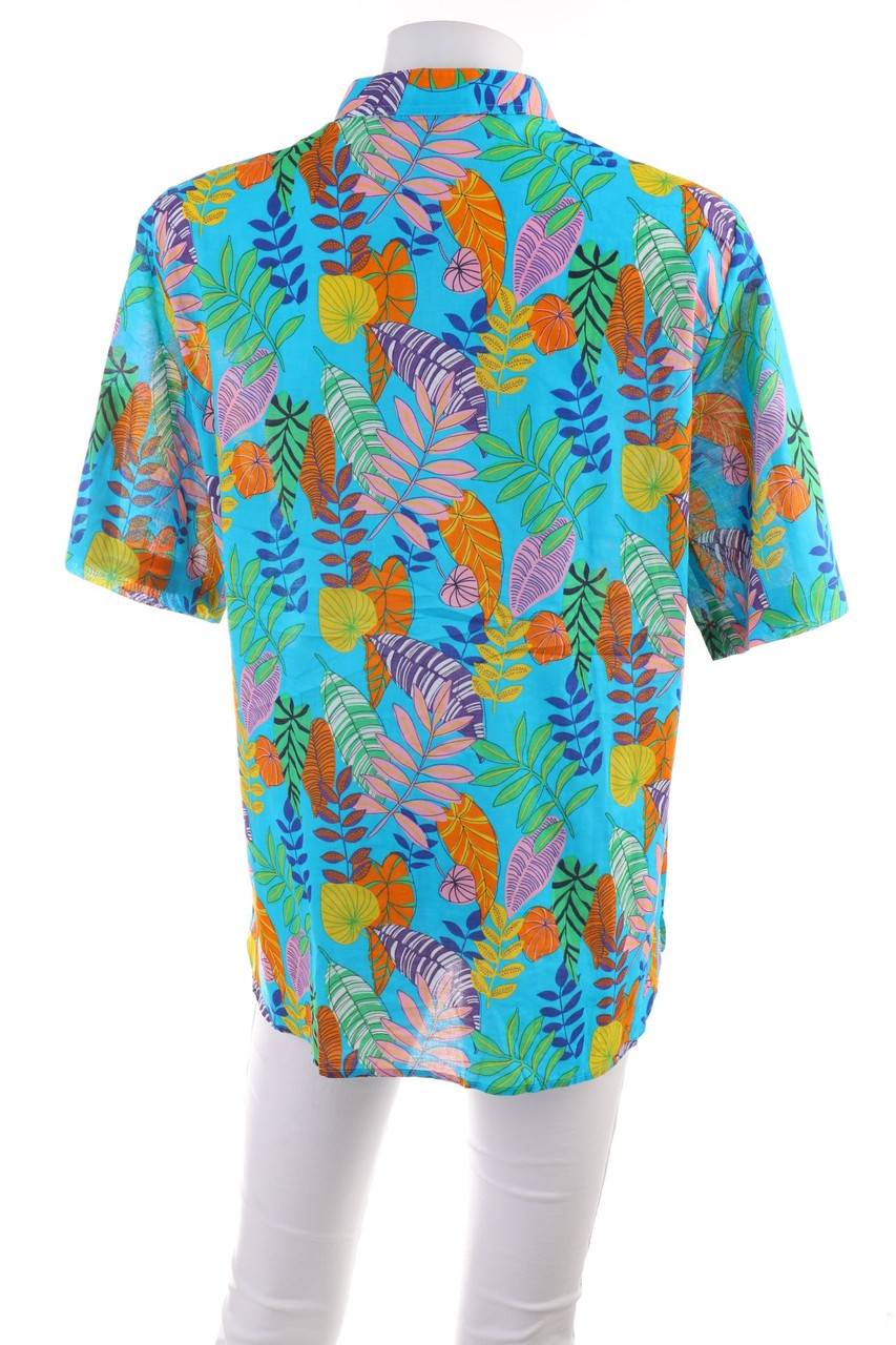 Carou Walbusch Hemd-Bluse Mit Kurzem Ärmel