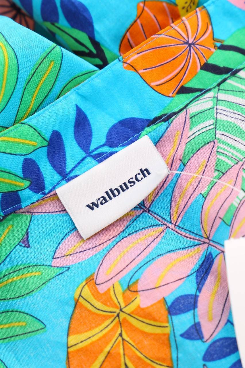 Carou Walbusch Hemd-Bluse Mit Kurzem Ärmel