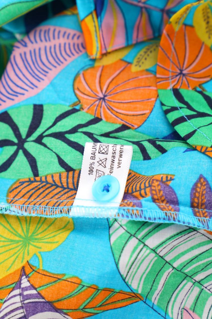 Carou Walbusch Hemd-Bluse Mit Kurzem Ärmel