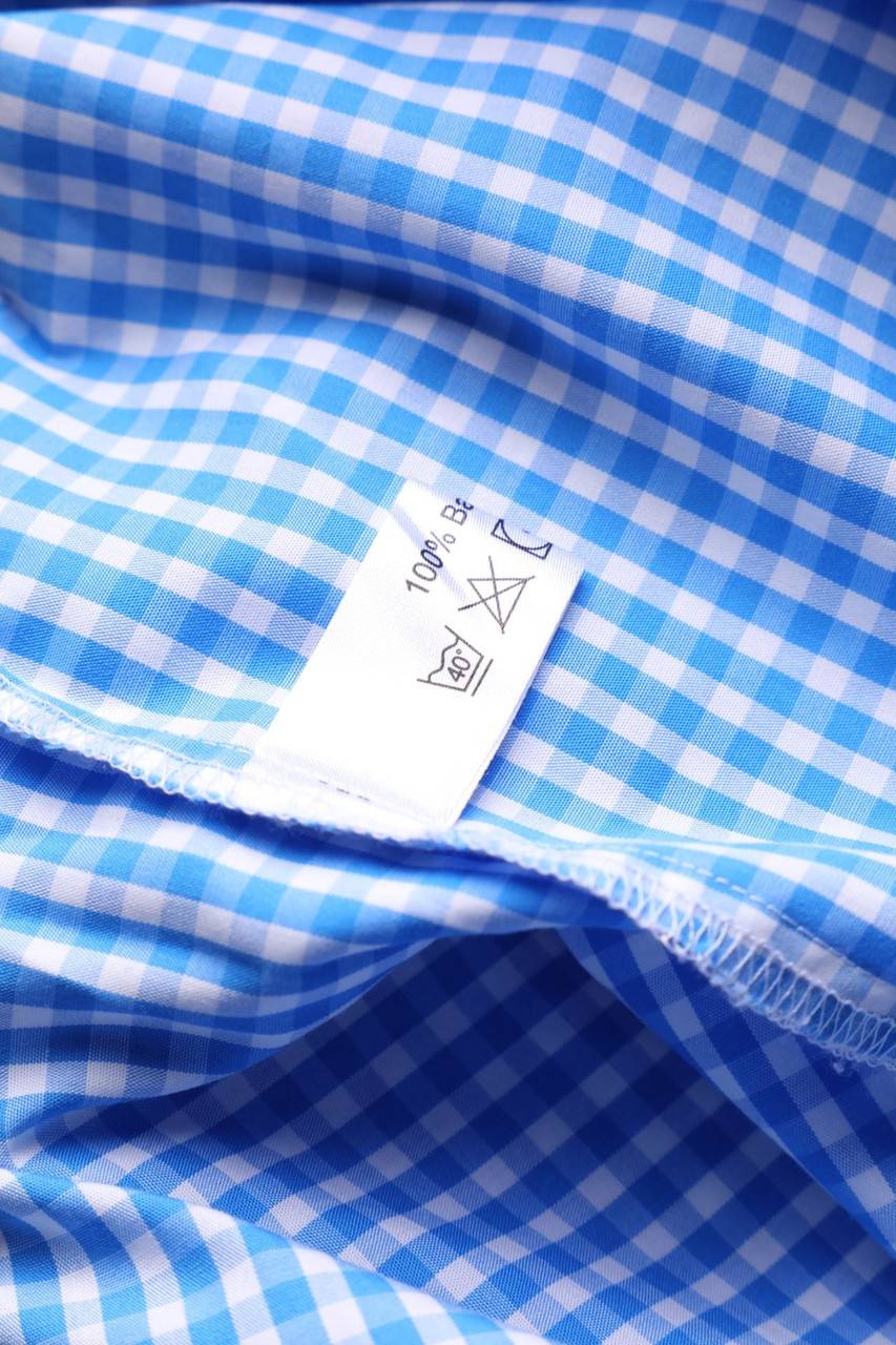 Carou Walbusch Karo-Trachten-Hemd Aus Baumwolle