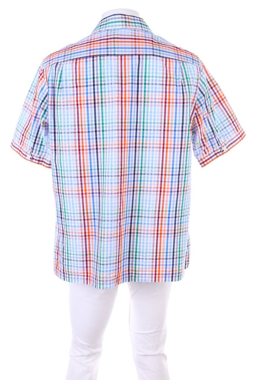 Carou Walbusch Kurzarm-Hemd Mit Karo-Muster