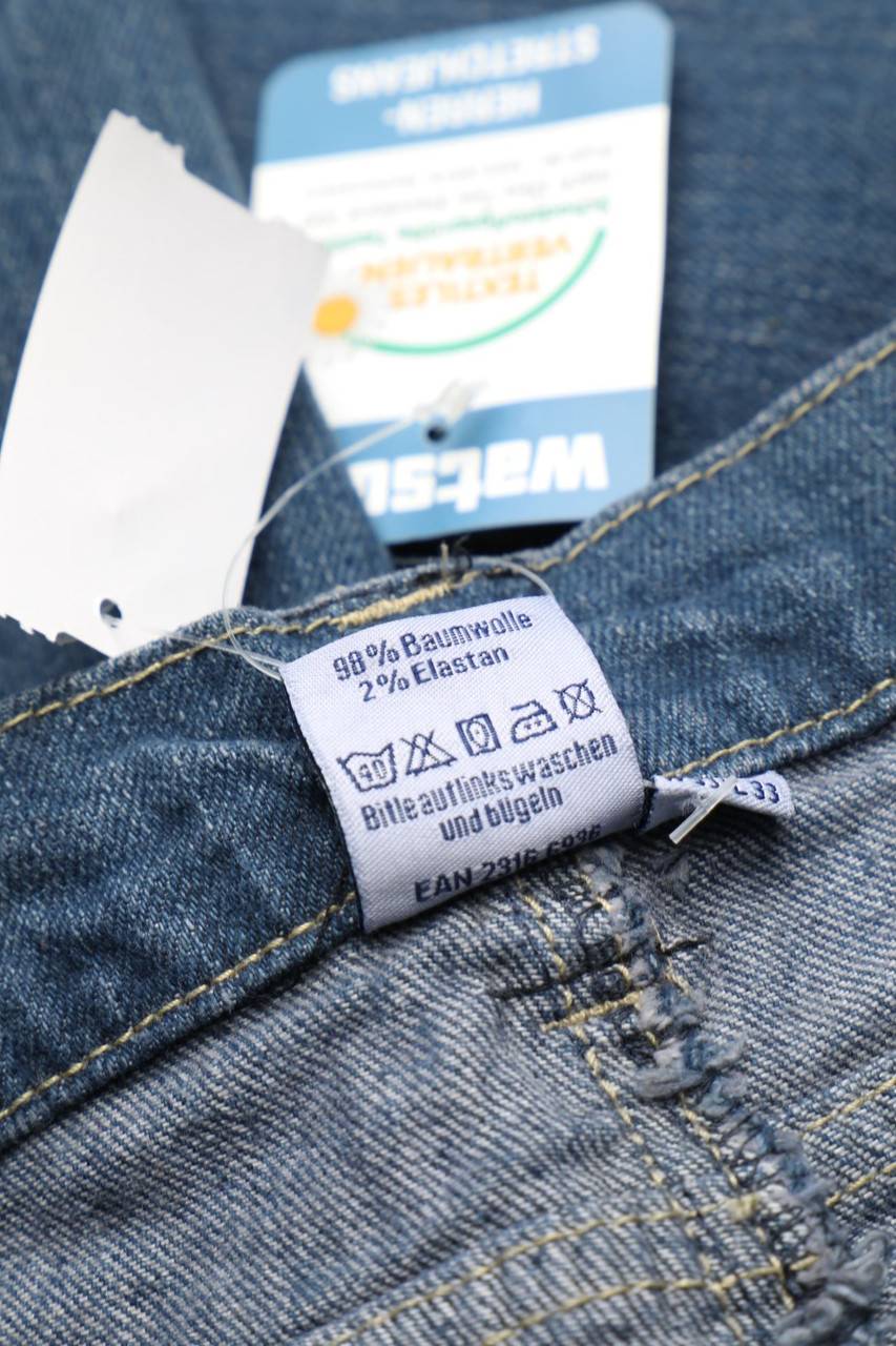 Carou WATSON´S Raw Denim Straight Cut Jeans
