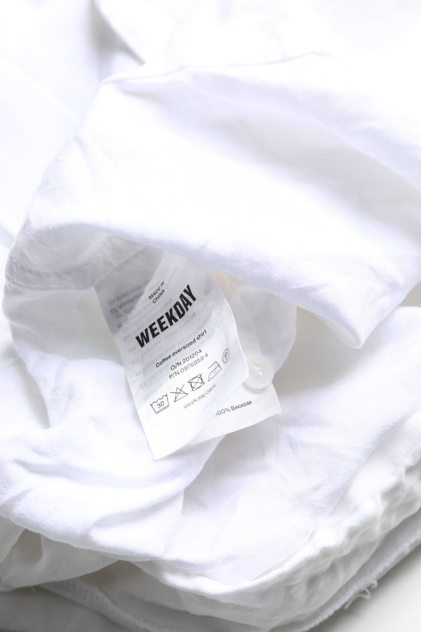 Carou Weekday Oversize-Kurzarm-Hemd