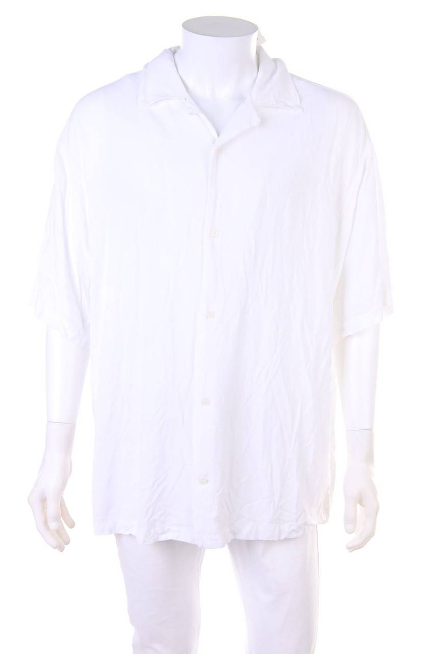 Carou Weekday Oversize-Kurzarm-Hemd