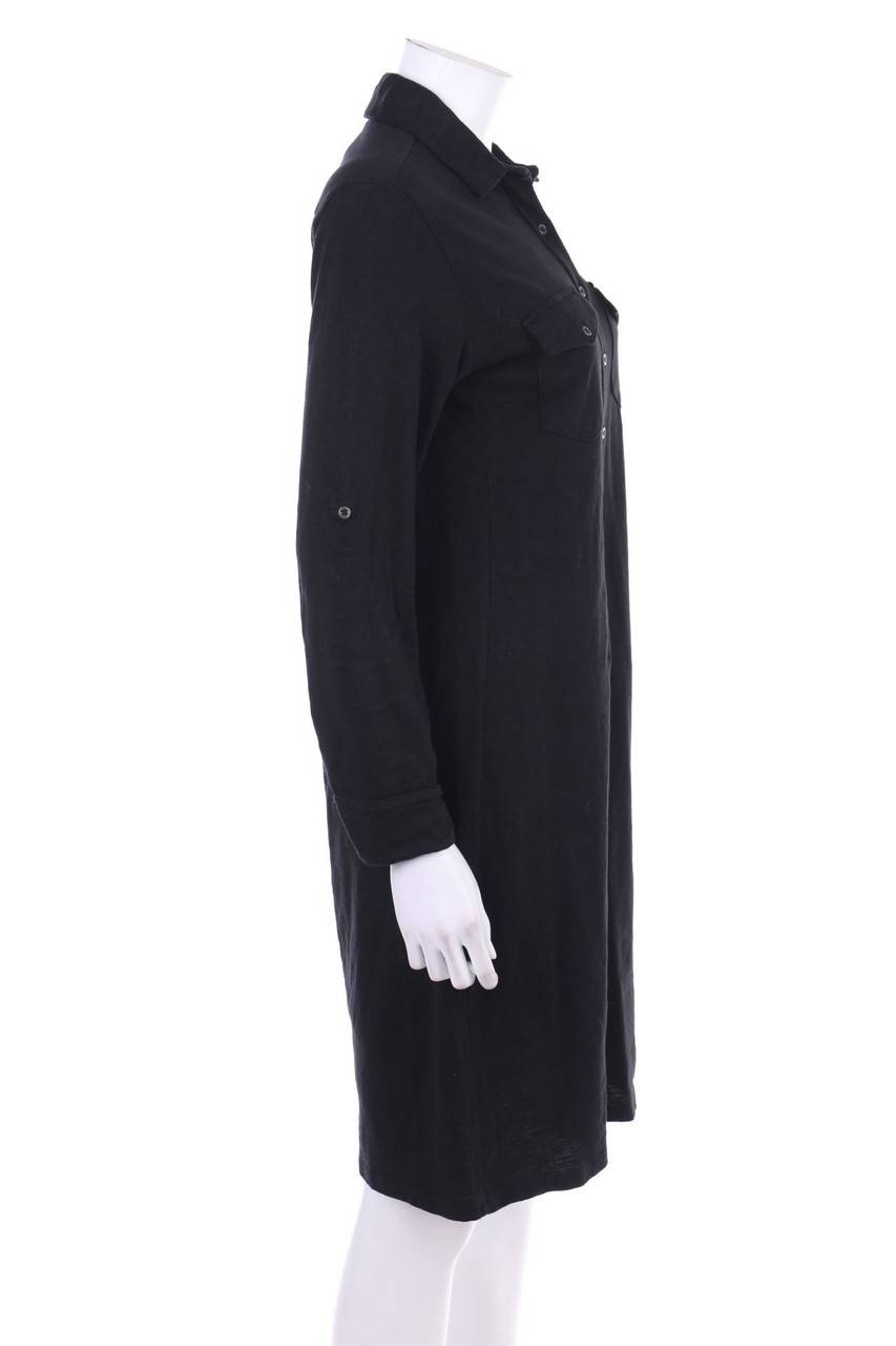 Carou White Label Kleid Mit Roll-up-Manschette