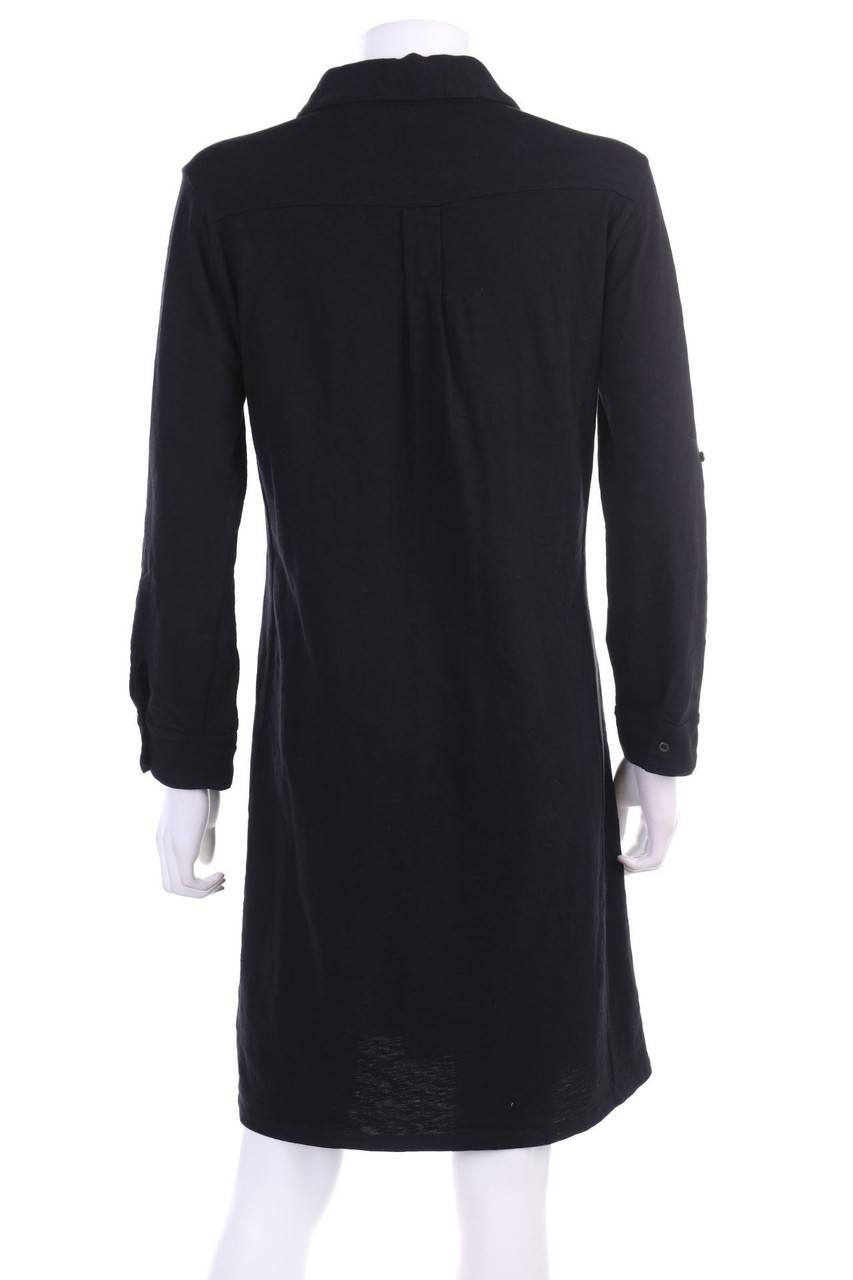 Carou White Label Kleid Mit Roll-up-Manschette