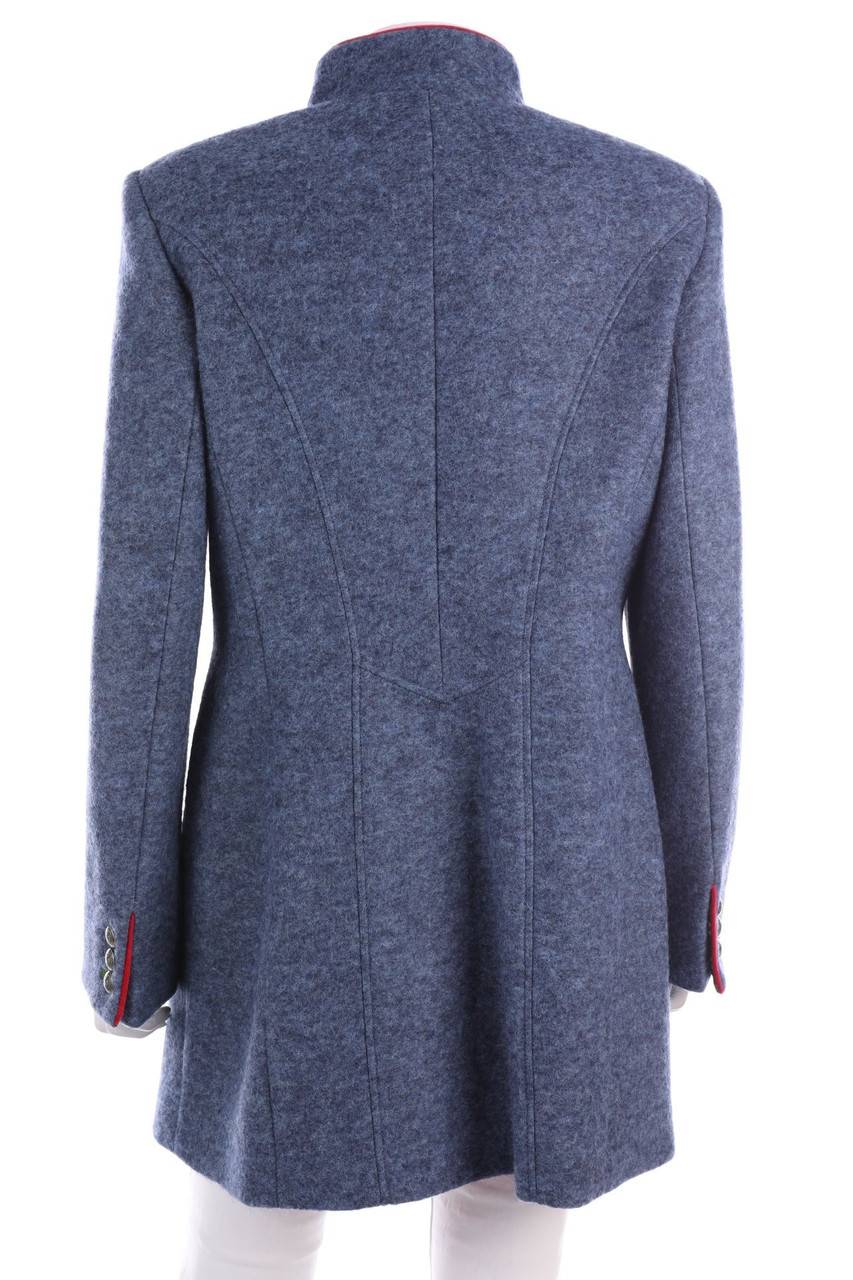 Carou White Label Trachten-Mantel Mit Paspelierung