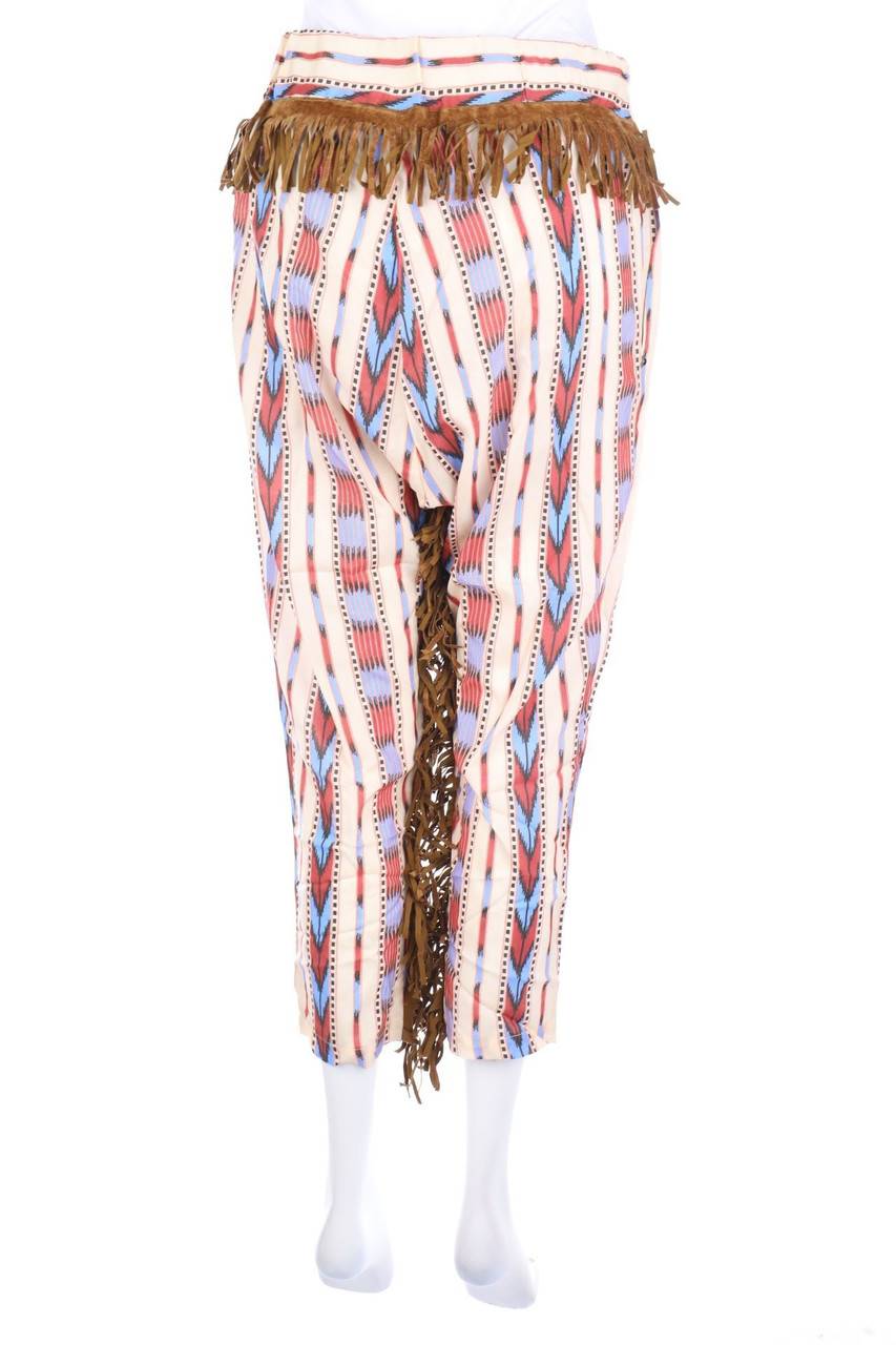 Carou White Sand 88 Harems-Hose Im Hippie-Stil