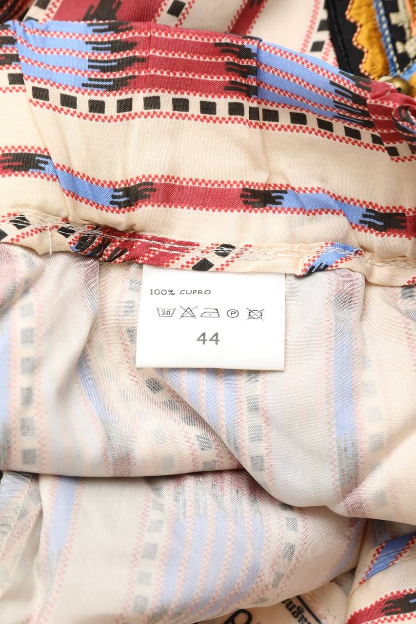 Carou White Sand 88 Harems-Hose Im Hippie-Stil