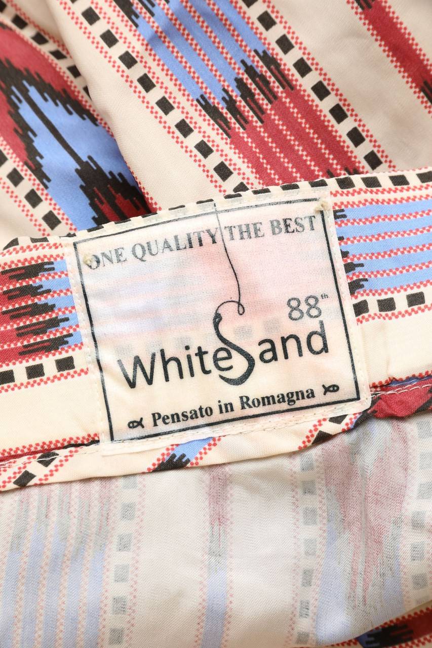 Carou White Sand 88 Harems-Hose Im Hippie-Stil