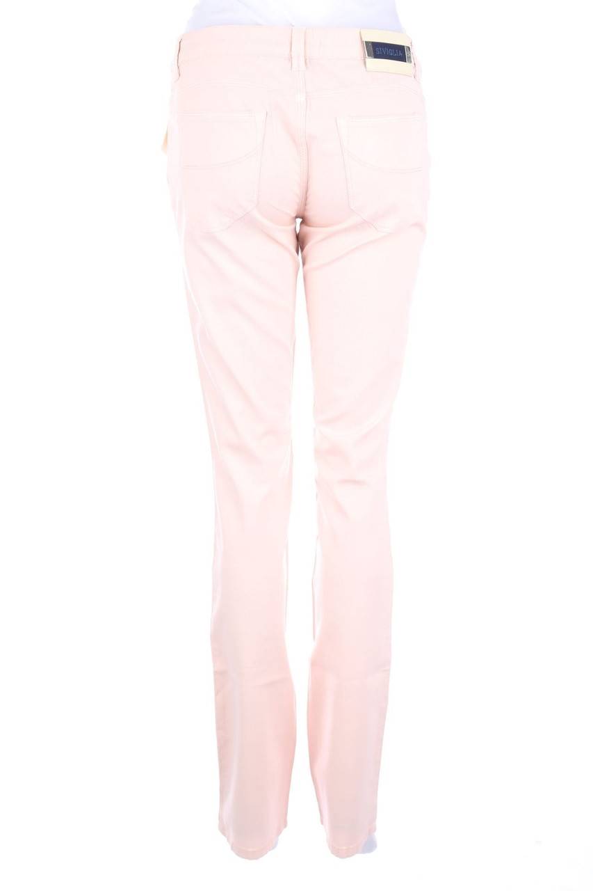 Carou WHITE SIVIGLIA Hose Mit Logo-Stickerei