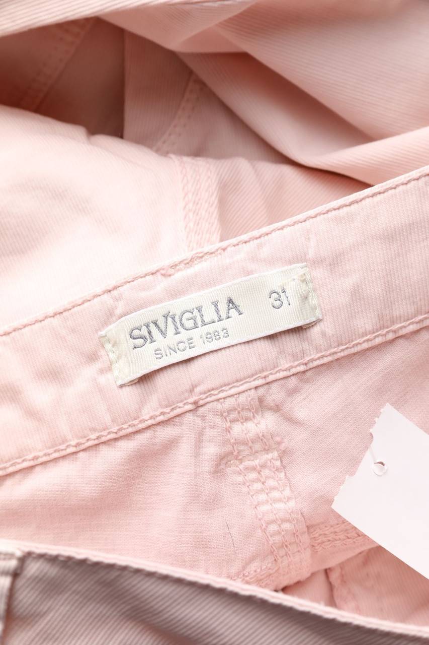 Carou WHITE SIVIGLIA Hose Mit Logo-Stickerei