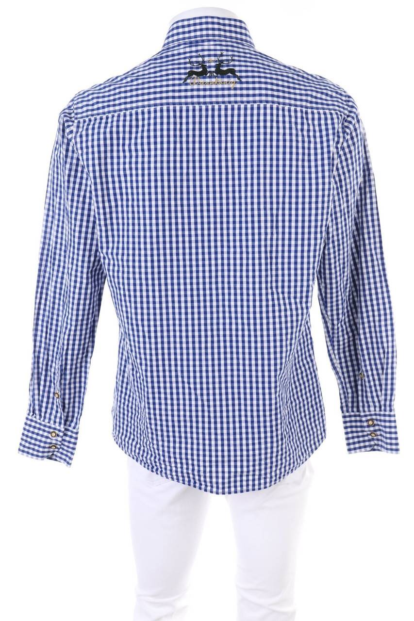 Carou Wiesnkönig Karo-Trachten-Hemd Aus Baumwolle