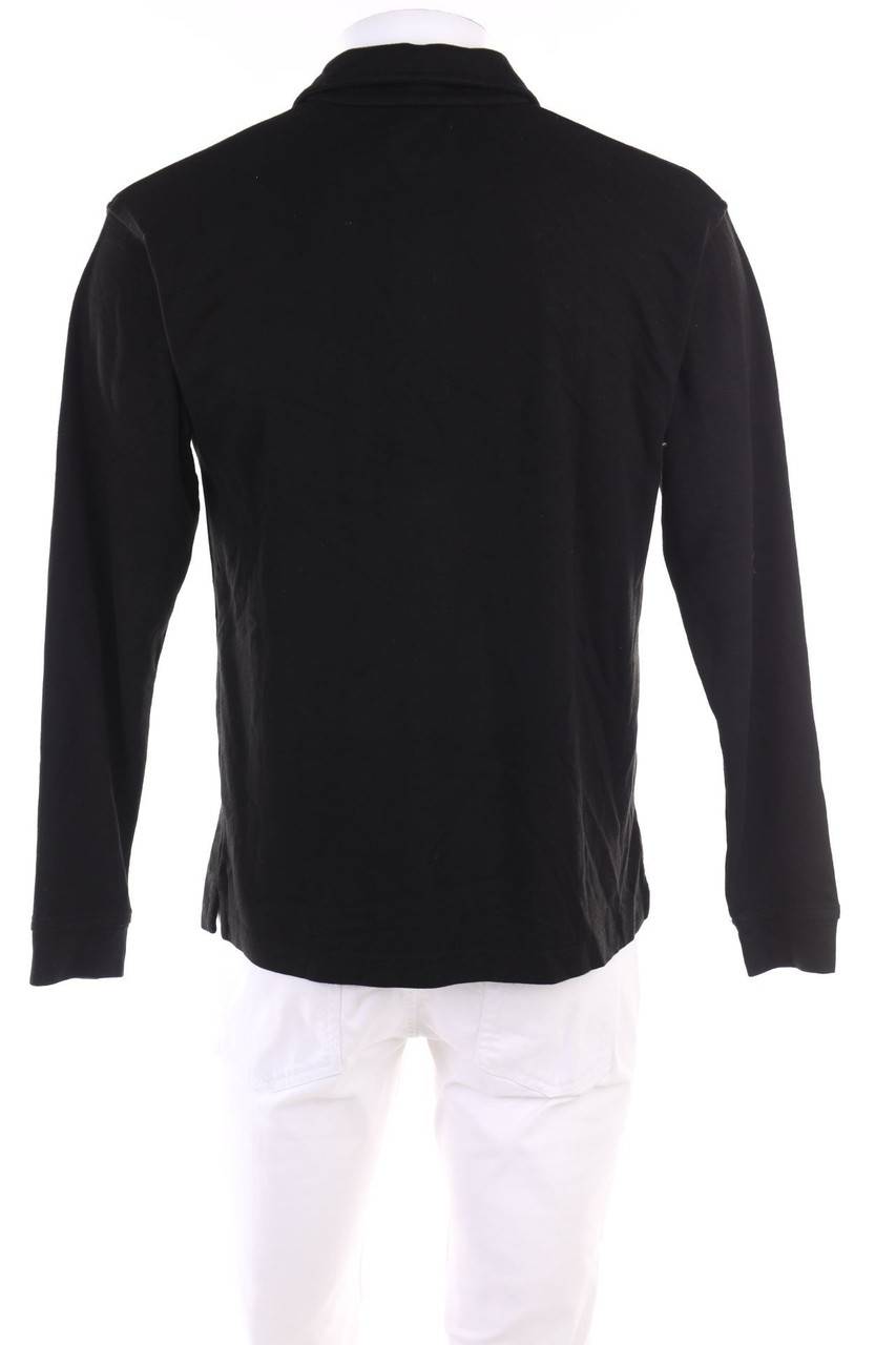 Carou Wolsey Longsleeve-Poloshirt Mit Stickereien